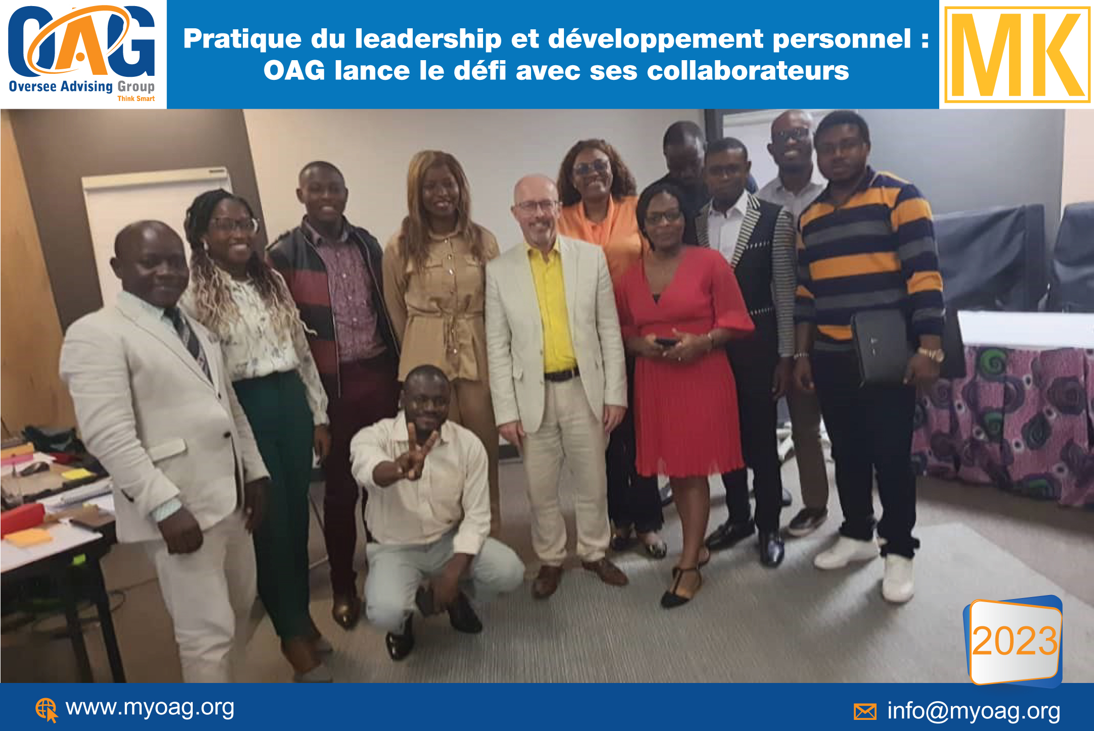 Parcours de formation au leadership : la deuxième journée marque ses points